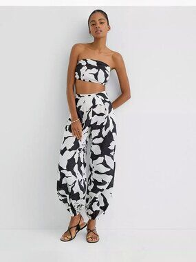 Beach Magnolia Harem Pants